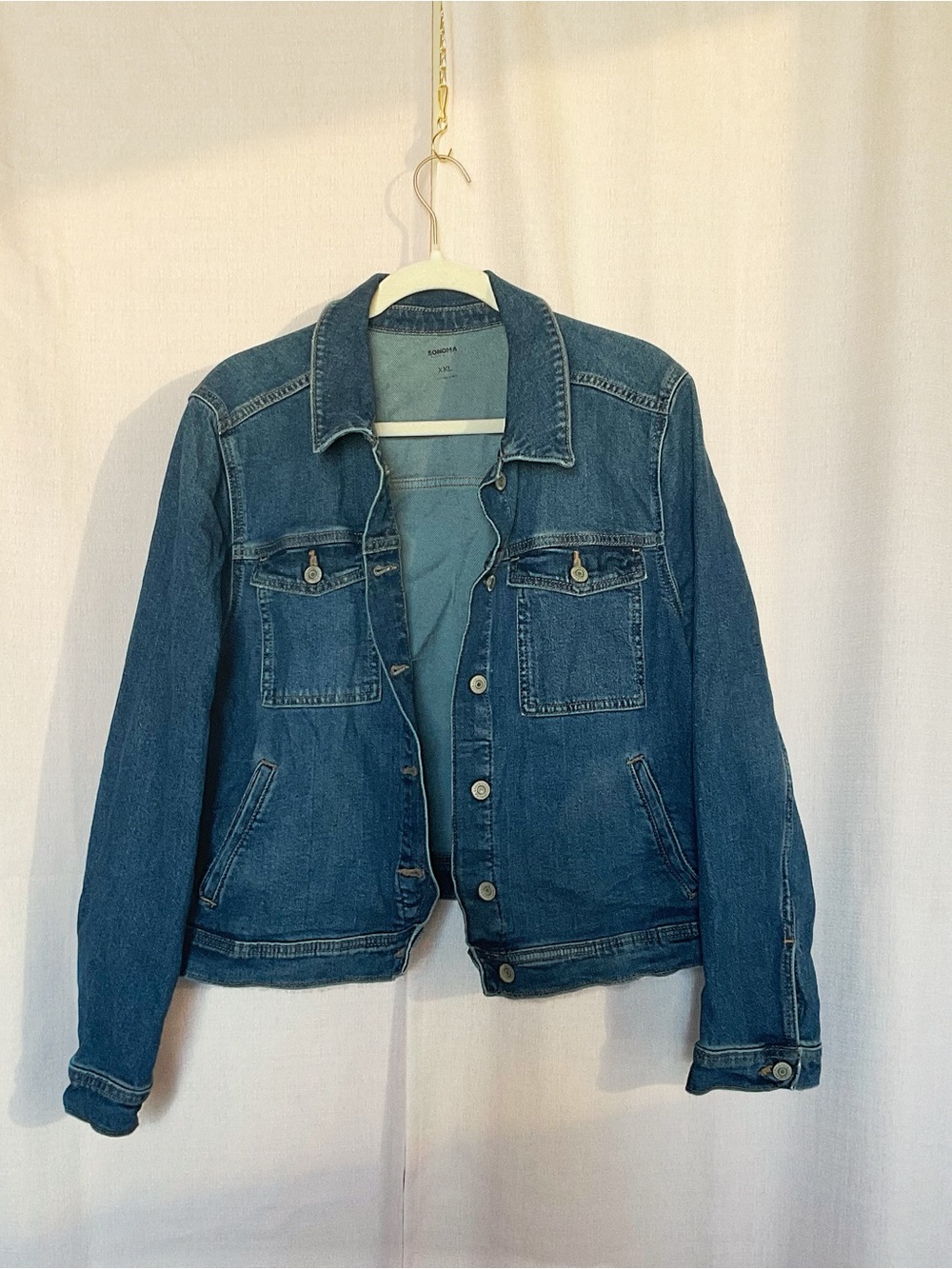 Sonoma Blue Denim Jacket for Women